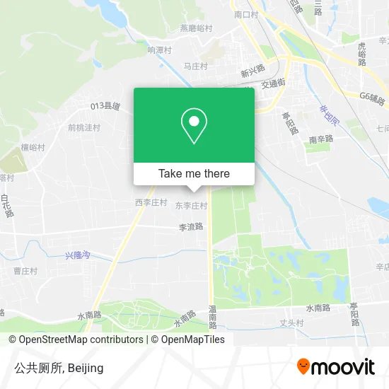 公共厕所 map