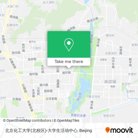 北京化工大学(北校区)-大学生活动中心 map