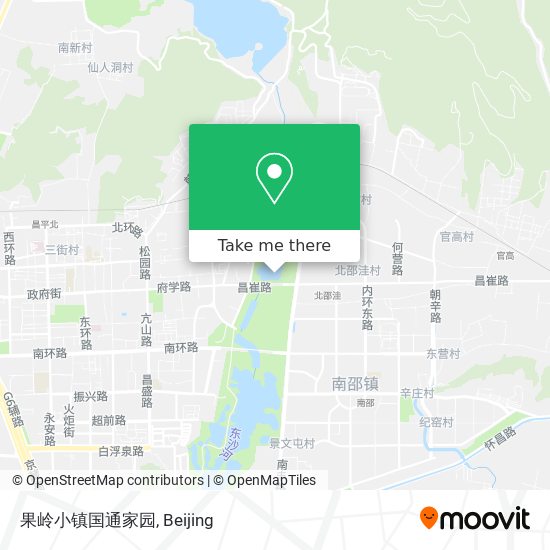 果岭小镇国通家园 map