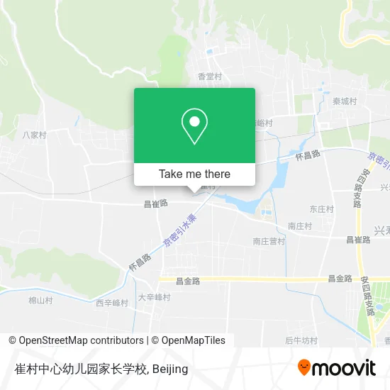 崔村中心幼儿园家长学校 map
