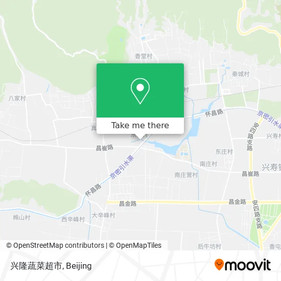 兴隆蔬菜超市 map