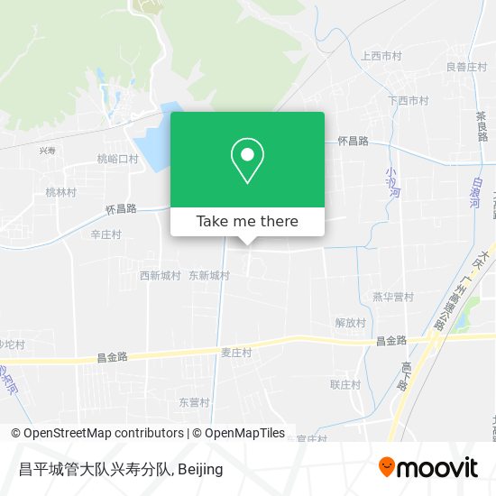 昌平城管大队兴寿分队 map
