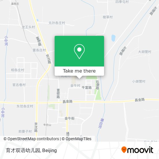 育才双语幼儿园 map