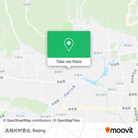 真顺村村委会 map