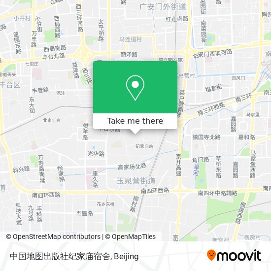 中国地图出版社纪家庙宿舍 map