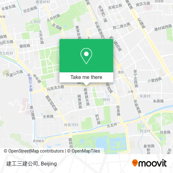 建工三建公司 map