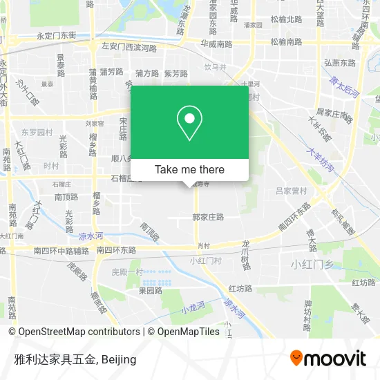 雅利达家具五金 map