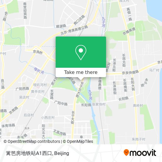 篱笆房地铁站A1西口 map