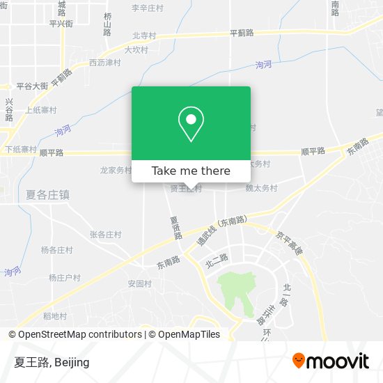 夏王路 map