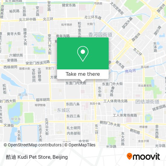 酷迪 Kudi Pet Store map