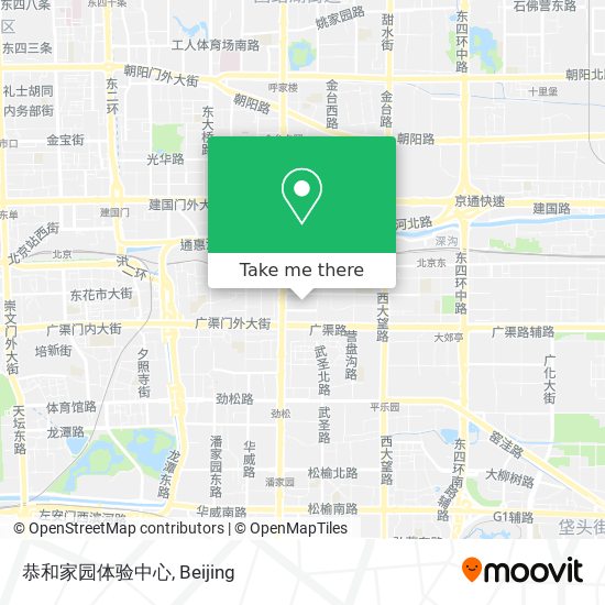 恭和家园体验中心 map