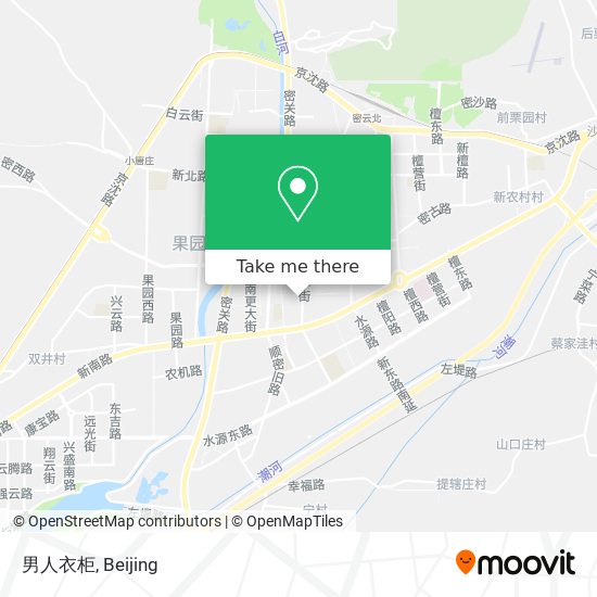 男人衣柜 map