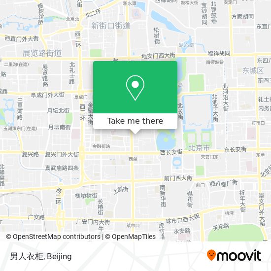 男人衣柜 map