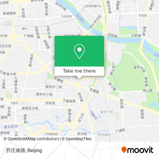 乔庄南路 map