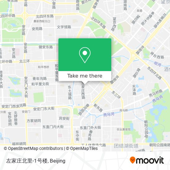 左家庄北里-1号楼 map