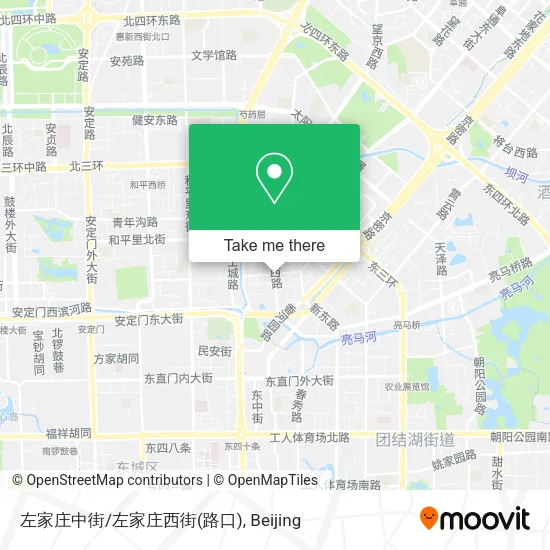 左家庄中街/左家庄西街(路口) map
