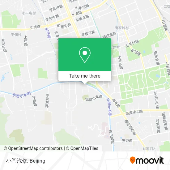 小闫汽修 map