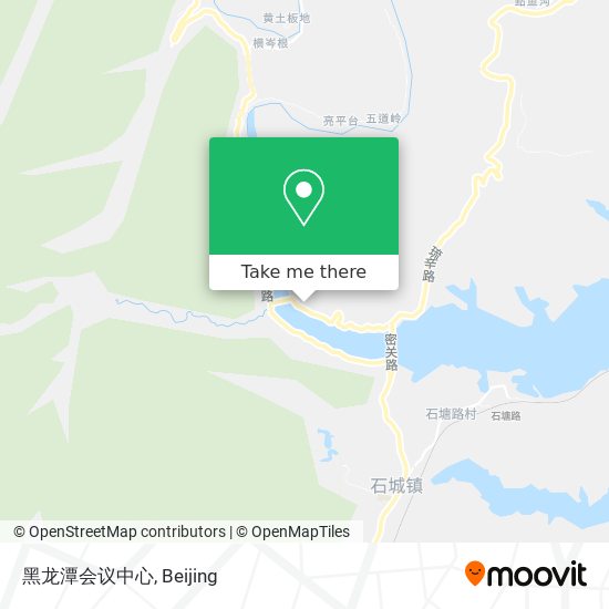 黑龙潭会议中心 map