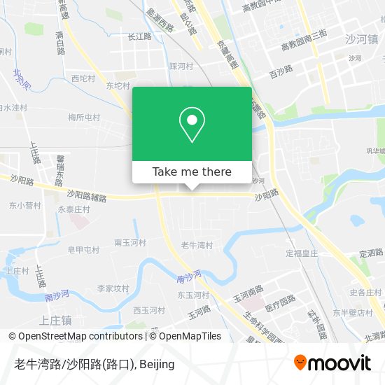 老牛湾路/沙阳路(路口) map