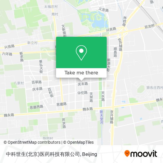 中科世生(北京)医药科技有限公司 map
