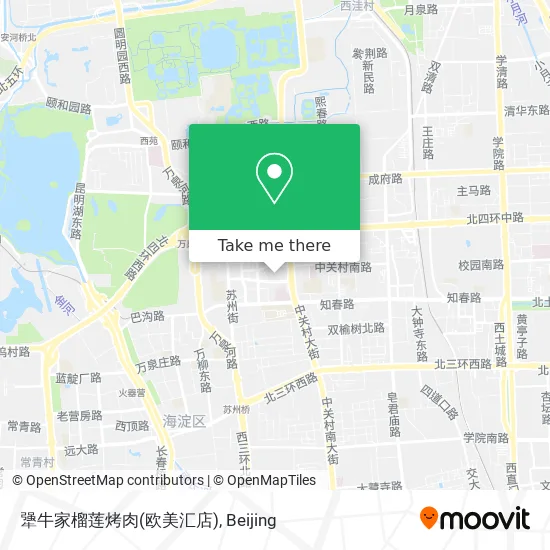 犟牛家榴莲烤肉(欧美汇店) map