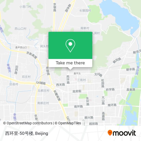西环里-50号楼 map