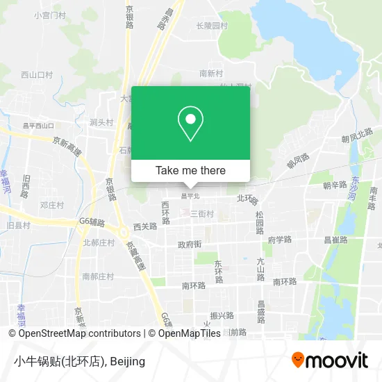 小牛锅贴(北环店) map