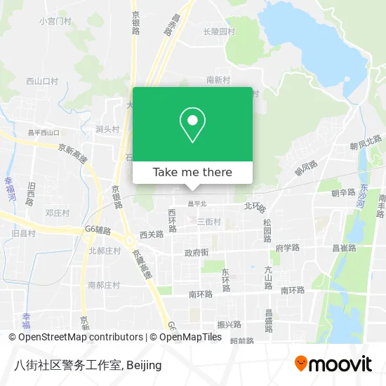 八街社区警务工作室 map