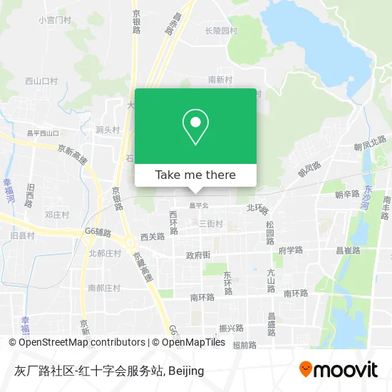 灰厂路社区-红十字会服务站 map