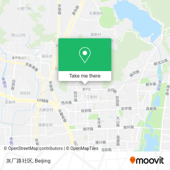 灰厂路社区 map