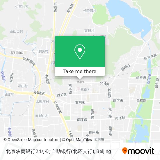 北京农商银行24小时自助银行(北环支行) map