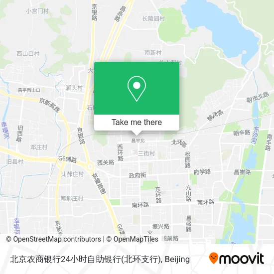 北京农商银行24小时自助银行(北环支行) map