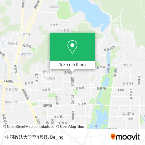 中国政法大学斋4号楼 map