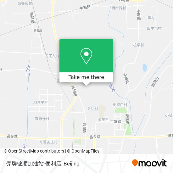 壳牌锦顺加油站-便利店 map