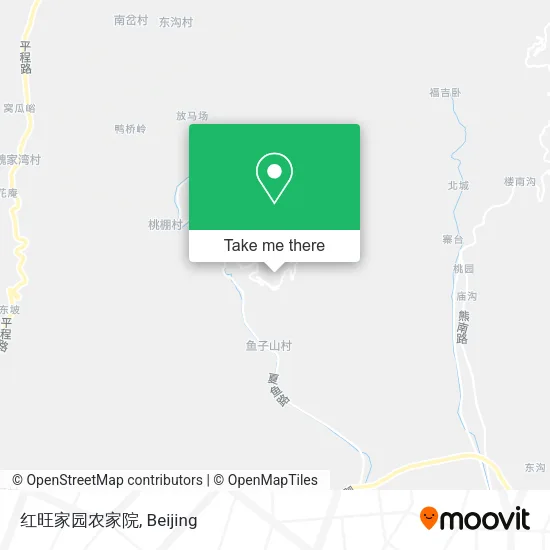 红旺家园农家院 map