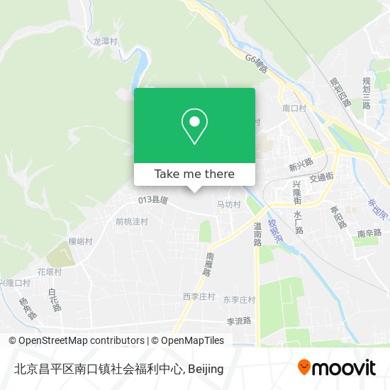 北京昌平区南口镇社会福利中心 map