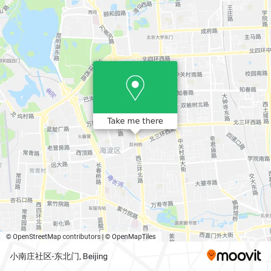 小南庄社区-东北门 map