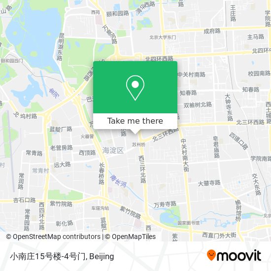 小南庄15号楼-4号门 map