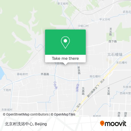 北京村洗浴中心 map