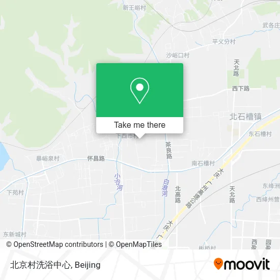 北京村洗浴中心 map