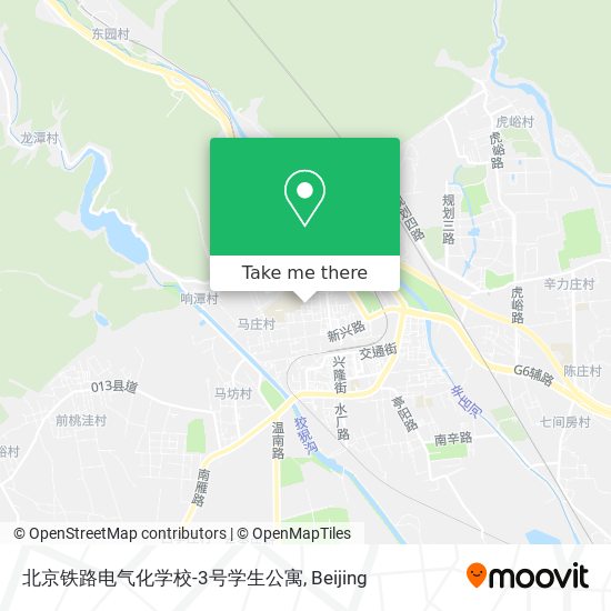 北京铁路电气化学校-3号学生公寓 map