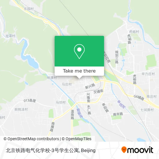 北京铁路电气化学校-3号学生公寓 map