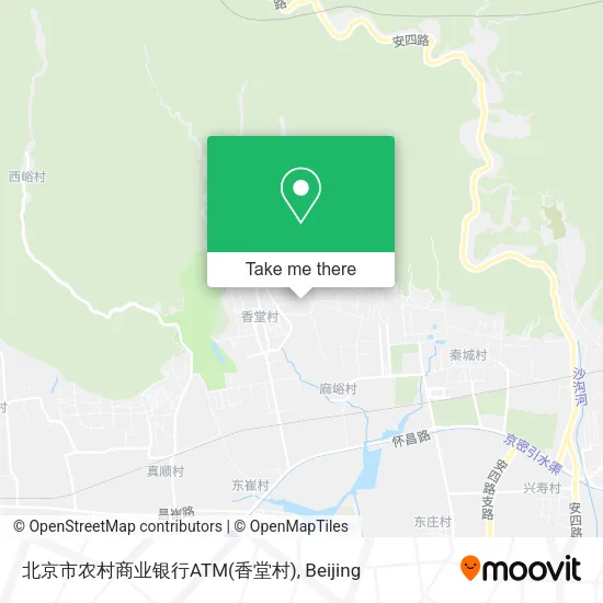 北京市农村商业银行ATM(香堂村) map