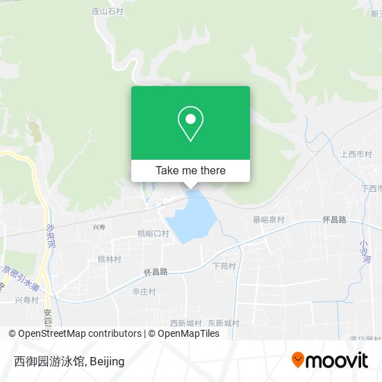 西御园游泳馆 map