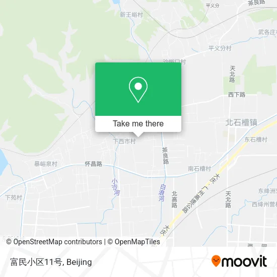 富民小区11号 map
