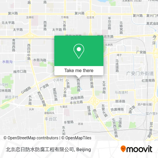 北京恋日防水防腐工程有限公司 map