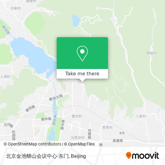 北京金池蟒山会议中心-东门 map