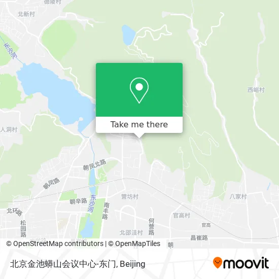 北京金池蟒山会议中心-东门 map