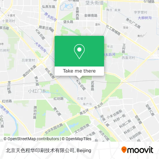 北京天色程华印刷技术有限公司 map