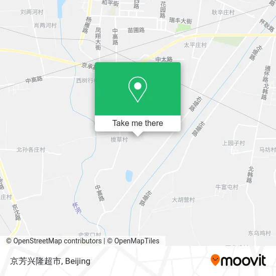 京芳兴隆超市 map